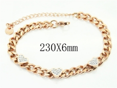 HY Wholesale Bracelets 316L Stainless Steel Jewelry Bracelets-HY19B0988HUU