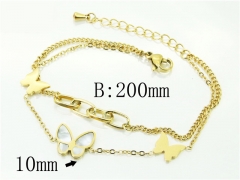 HY Wholesale Bracelets 316L Stainless Steel Jewelry Bracelets-HY32B0546PL
