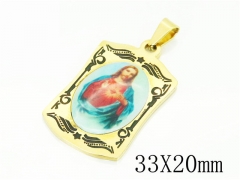 HY Wholesale Pendant 316L Stainless Steel Jewelry Pendant-HY12P1500LQ