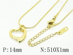 HY Wholesale Necklaces Stainless Steel 316L Jewelry Necklaces-HY59N0169MLQ