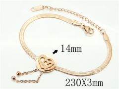 HY Wholesale Bracelets 316L Stainless Steel Jewelry Bracelets-HY19B1007NZ
