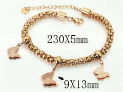 HY Wholesale Bracelets 316L Stainless Steel Jewelry Bracelets-HY19B0985HIS
