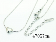 HY Wholesale Necklaces Stainless Steel 316L Jewelry Necklaces-HY19N0415MW