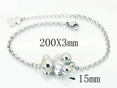 HY Wholesale Bracelets 316L Stainless Steel Jewelry Bracelets-HY90B0489HIQ