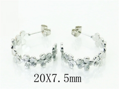 HY Wholesale Earrings 316L Stainless Steel Earrings-HY70E1047KR