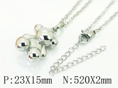 HY Wholesale Necklaces Stainless Steel 316L Jewelry Necklaces-HY90N0270HIF