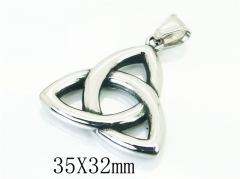 HY Wholesale Pendant 316L Stainless Steel Jewelry Pendant-HY48P0472NF
