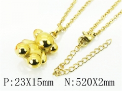 HY Wholesale Necklaces Stainless Steel 316L Jewelry Necklaces-HY90N0271HKC