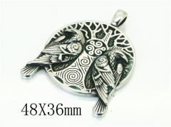 HY Wholesale Pendant 316L Stainless Steel Jewelry Pendant-HY48P0476NR