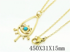 HY Wholesale Necklaces Stainless Steel 316L Jewelry Necklaces-HY92N0426HTT