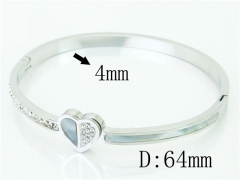 HY Wholesale Bangles Stainless Steel 316L Fashion Bangle-HY80B1402HIL