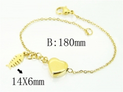 HY Wholesale Bracelets 316L Stainless Steel Jewelry Bracelets-HY91B0172OT