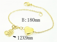 HY Wholesale Bracelets 316L Stainless Steel Jewelry Bracelets-HY91B0173OV