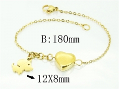HY Wholesale Bracelets 316L Stainless Steel Jewelry Bracelets-HY91B0154OS