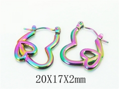 HY Wholesale Earrings 316L Stainless Steel Earrings-HY70E1039LU
