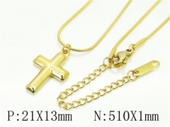 HY Wholesale Necklaces Stainless Steel 316L Jewelry Necklaces-HY59N0182MLB