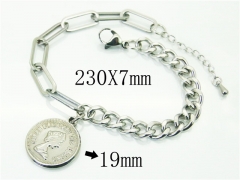 HY Wholesale Bracelets 316L Stainless Steel Jewelry Bracelets-HY59B1088MW
