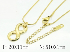 HY Wholesale Necklaces Stainless Steel 316L Jewelry Necklaces-HY59N0171MLY