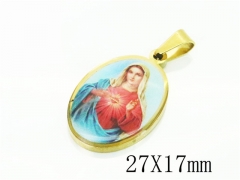 HY Wholesale Pendant 316L Stainless Steel Jewelry Pendant-HY12P1509JLS
