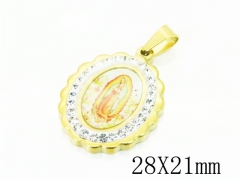 HY Wholesale Pendant 316L Stainless Steel Jewelry Pendant-HY12P1481KLD