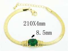 HY Wholesale Bracelets 316L Stainless Steel Jewelry Bracelets-HY32B0476OL
