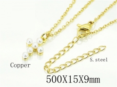 HY Wholesale Necklaces Stainless Steel 316L Jewelry Necklaces-HY54N0557LL