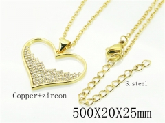 HY Wholesale Necklaces Stainless Steel 316L Jewelry Necklaces-HY54N0569NE
