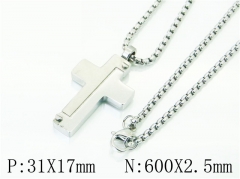 HY Wholesale Necklaces Stainless Steel 316L Jewelry Necklaces-HY41N1014HMX