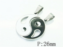 HY Wholesale Pendant Jewelry 316L Stainless Steel Pendant-HY62P0127NS