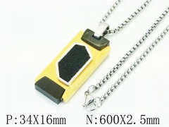 HY Wholesale Necklaces Stainless Steel 316L Jewelry Necklaces-HY41N1009HOX