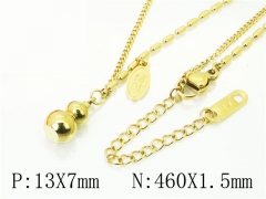 HY Wholesale Necklaces Stainless Steel 316L Jewelry Necklaces-HY69N0047NL
