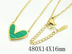 HY Wholesale Necklaces Stainless Steel 316L Jewelry Necklaces-HY69N0004MLS