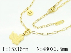 HY Wholesale Necklaces Stainless Steel 316L Jewelry Necklaces-HY69N0050OL