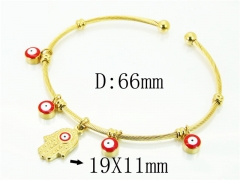 HY Wholesale Bangles Stainless Steel 316L Fashion Bangle-HY24B0099HLL