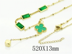 HY Wholesale Necklaces Stainless Steel 316L Jewelry Necklaces-HY24N0068HHE