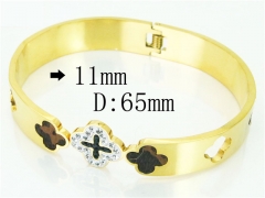 HY Wholesale Bangles Stainless Steel 316L Fashion Bangle-HY80B1417HMD