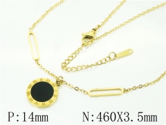 HY Wholesale Necklaces Stainless Steel 316L Jewelry Necklaces-HY69N0052HZL