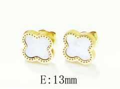 HY Wholesale Earrings Jewelry 316L Stainless Steel Earrings-HY24E0055NR