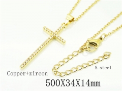 HY Wholesale Necklaces Stainless Steel 316L Jewelry Necklaces-HY54N0553MZ