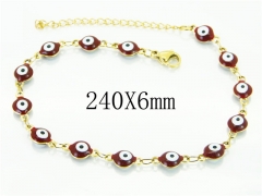 HY Wholesale Bracelets 316L Stainless Steel Jewelry Bracelets-HY24B0111LV