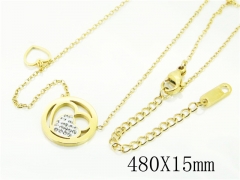 HY Wholesale Necklaces Stainless Steel 316L Jewelry Necklaces-HY54N0581NL