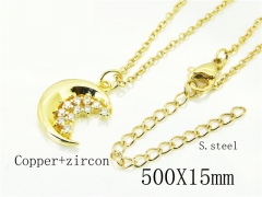 HY Wholesale Necklaces Stainless Steel 316L Jewelry Necklaces-HY54N0571MD