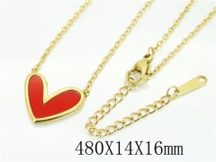 HY Wholesale Necklaces Stainless Steel 316L Jewelry Necklaces-HY69N0003MLA