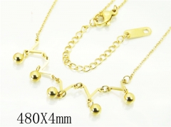 HY Wholesale Necklaces Stainless Steel 316L Jewelry Necklaces-HY54N0580HHC