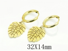 HY Wholesale Earrings Jewelry 316L Stainless Steel Earrings-HY24E0045ML
