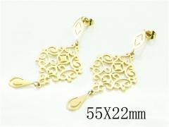 HY Wholesale Earrings Jewelry 316L Stainless Steel Earrings-HY24E0038HZL