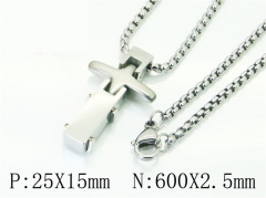 HY Wholesale Necklaces Stainless Steel 316L Jewelry Necklaces-HY41N1012HOS