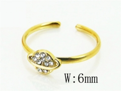 HY Wholesale Rings Jewelry Stainless Steel 316L Rings-HY69R0002JY