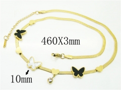 HY Wholesale Necklaces Stainless Steel 316L Jewelry Necklaces-HY80N0605PL