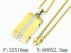 HY Wholesale Necklaces Stainless Steel 316L Jewelry Necklaces-HY41N1010HPO